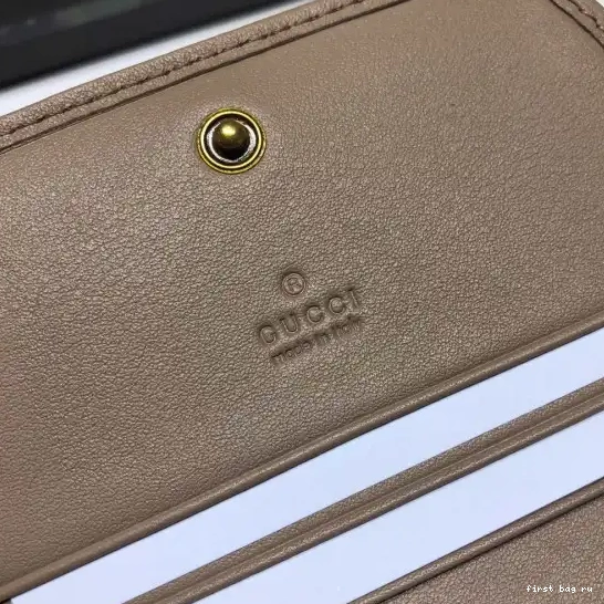 First bag ru Marmont card case wallet GG GUCCI 0502